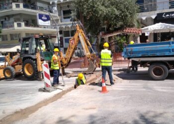 Κυκλοφοριακές ρυθμίσεις στην οδό Ηρώων Πολυτεχνείου λόγω έργων φυσικού αερίου στο Αγρίνιο