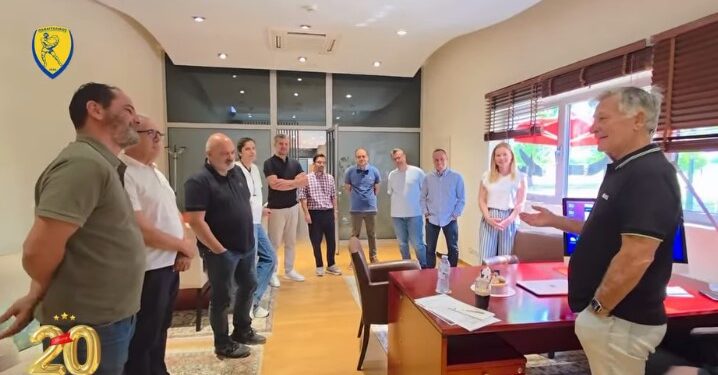 20 χρόνια στον Παναιτωλικό ο Φώτης Κωστούλας -Τον παρέλαβε σε διάλυση και τον έφτασε στην κορυφή