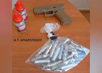 Μαρούσι: 20χρονος πυροβολούσε με αεροβόλο από το σπίτι του 