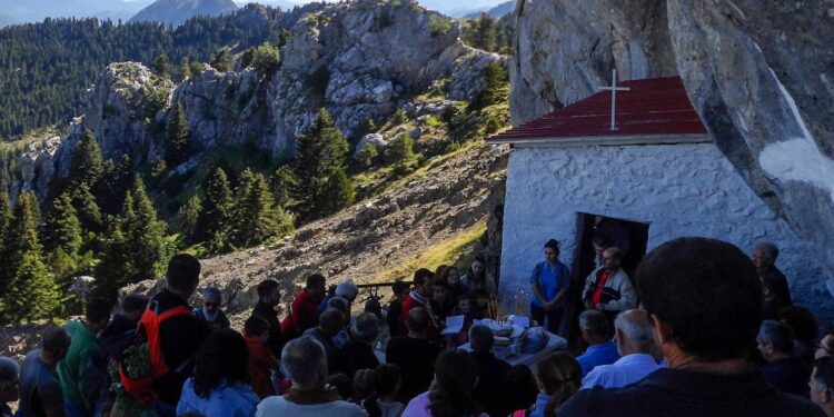 O Εορτασμός του Προφήτη Ηλία, σε ένα μαγευτικό τοπίο στον Άγιο Βλάσιο Αγρινίου