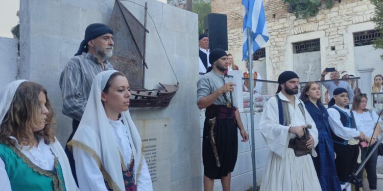 Τιμητικές εκδηλώσεις στον Κάλαμο από την  «Διέξοδο» και τον  Ναυτικό  Όμιλο Μεσολογγίου