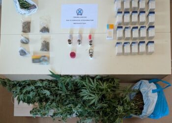 Άνδρας και μία γυναίκα στνελήφθησαν σε περιοχή του Ξηρομέρου για διακίνηση ναρκωτικών