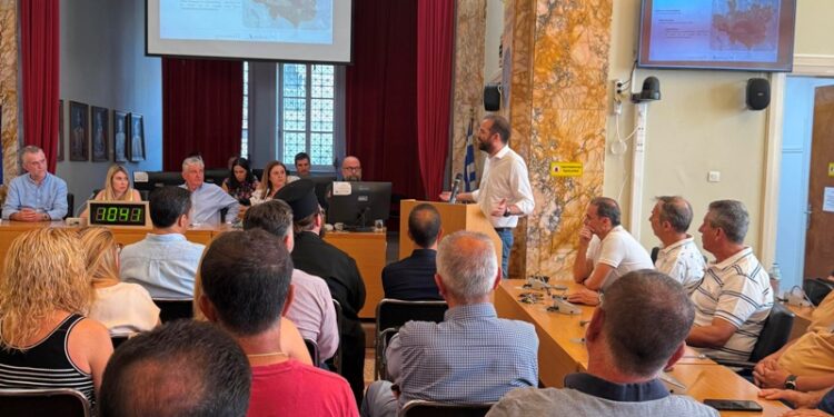 Μεγάλη συμμετοχή η ενημερωτική συνάντηση για το Ειδικό Πολεοδομικό Σχέδιο Αγρινίου-Θέρμου(βίντεο)