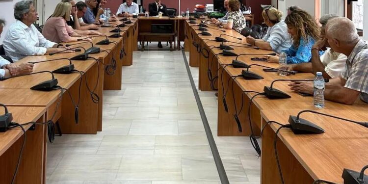 O Υφυπουργός Κ.Καραγκούνης στο Θέρμο για ζητήματα που αφορούν την τοπική κοινωνία και την περιφερειακή ανάπτυξη