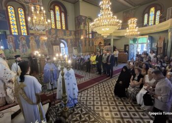 Με λαμπρότητα εορτάστηκε η μνήμη της Αποτομής της Τιμίας Κεφαλής του Αγίου Ιωάννου του Προδρόμου σε Μακρυνεία και Μεσολόγγι
