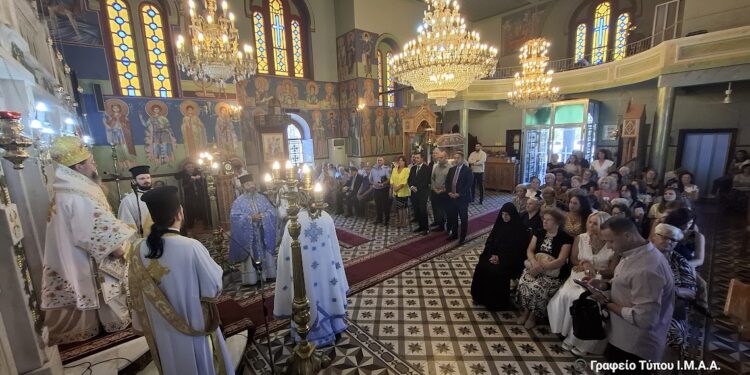 Με λαμπρότητα εορτάστηκε η μνήμη της Αποτομής της Τιμίας Κεφαλής του Αγίου Ιωάννου του Προδρόμου σε Μακρυνεία και Μεσολόγγι