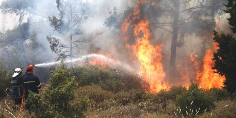Βαρύ πρόστιμο σε άνδρα για φωτιά