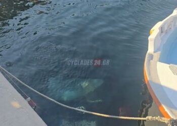 Σύρος: Αυτοκίνητο κατέληξε στη θάλασσα – Ξέχασε το χειρόφρενο ο οδηγός