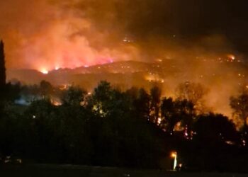 Πύρινος εφιάλτης στη Σταμνά- Ο κίνδυνος για την κοινότητα έχει περάσει για την ώρα, λέει ο Δήμαρχος