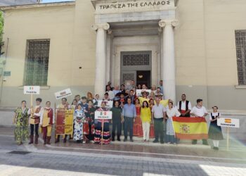 Αντιπροσωπείες που μετέχουν  στο Διεθνές Φεστιβάλ Παραδοσιακών Χορών καλωσόρισε ο Δήμαρχος Αγρινίου