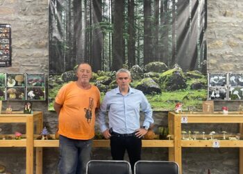 Επίσκεψη του Υφυπουργού Εργασίας και Κοινωνικής Ασφάλισης κ.Κωνσταντίνου Καραγκούνη στην Ορεινή Ναυπακτία.