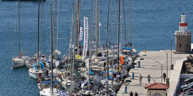 Σε αιγαιοπελαγίτικo κλίμα η Τελετή Έναρξης της Aegean Regatta