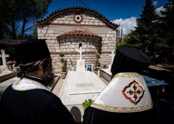 Θέρμο:Τρισάγιο επί του τάφου του μακαριστού Μητροπολίτου Αιτωλίας και Ακαρνανίας κυρού Κοσμά-Η πανήγυρη του Αγίου Κοσμά του Αιτωλού