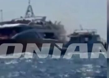 Φωτιά σε σκάφος στη Ζάκυνθο – 168 επιβάτες σε κίνδυνο