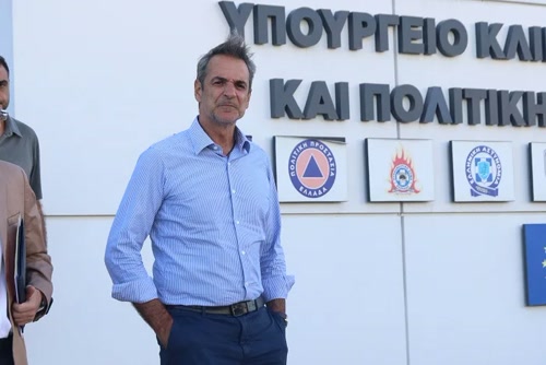 Στην Πολιτική Προστασία ο Πρωθυπουργός Κ. Μητσοτάκης