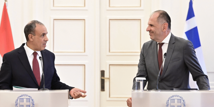 Συμφωνία για τη Μονή Σινά προανήγγειλε ο Αιγύπτιος υπουργός Εξωτερικών στις δηλώσεις με Γεραπετρίτη