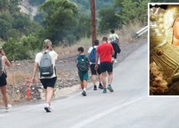 Με τα πόδια στην Προυσιώτισσα… Εκατοντάδες και φέτος οι ευλαβικοί προσκυνητές κάθε ηλικίας