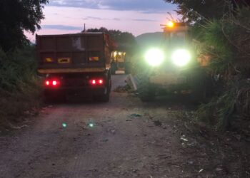 Πυρκαγιά  σε αγροτική περιοχή της Τ. Κ. Δοκιμίου