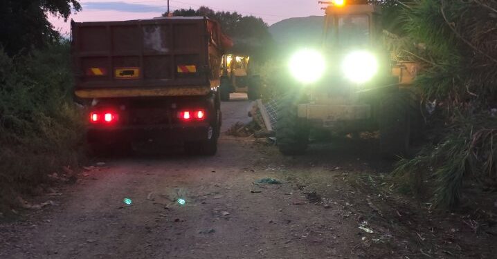 Πυρκαγιά  σε αγροτική περιοχή της Τ. Κ. Δοκιμίου