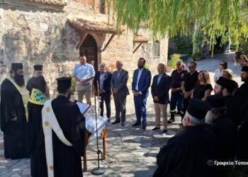 Έναρξη Εργασιών Αποκατάστασης και Ανάδειξης της Ιεράς Μονής Μυρτιάς