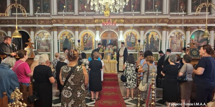 Αγιασμός για την έναρξη της νέας χρονιάς στο Σπίτι Γαλήνης Χριστού Ι. Π. Μεσολογγίου