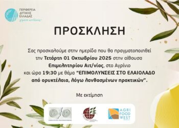 Ημερίδα για τις επιμολύνσεις στο ελαιόλαδο από ορυκτέλαια