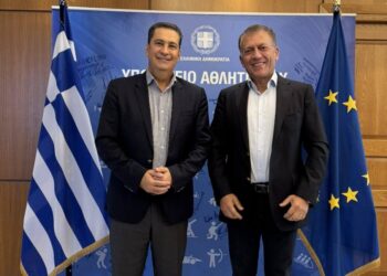 Παπαναστασίου για νέο ταρτάν στο ΔΑΚ: «Εξασφαλίσαμε τη χρηματοδότηση-Δεν σταματήσαμε στιγμή να αγωνιζόμαστε»