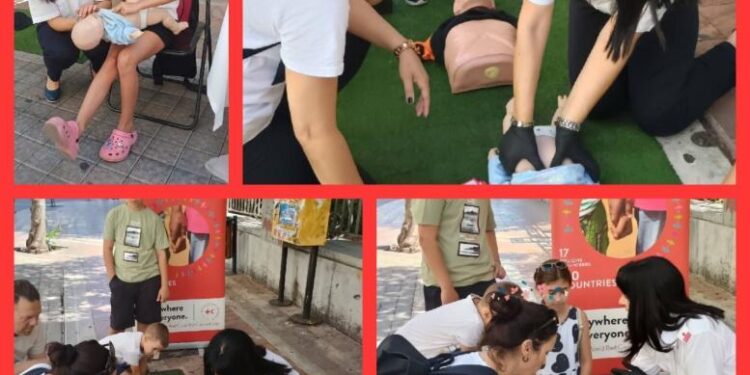 Δράσεις Π.Τ ΕΕΣ Αγρινίου στο πλαίσιο του εορτασμού της Παγκόσμιας Ημέρας Πρώτων Βοηθειών