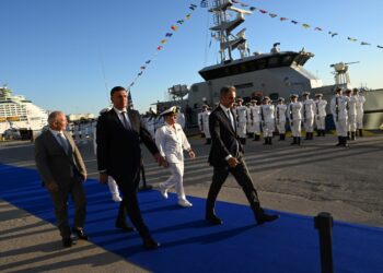 Τελετή παραλαβής και ένταξης πέντε νέων ταχύπλοων περιπολικών σκαφών στο Λιμενικό Σώμα –Ελληνική Ακτοφυλακή