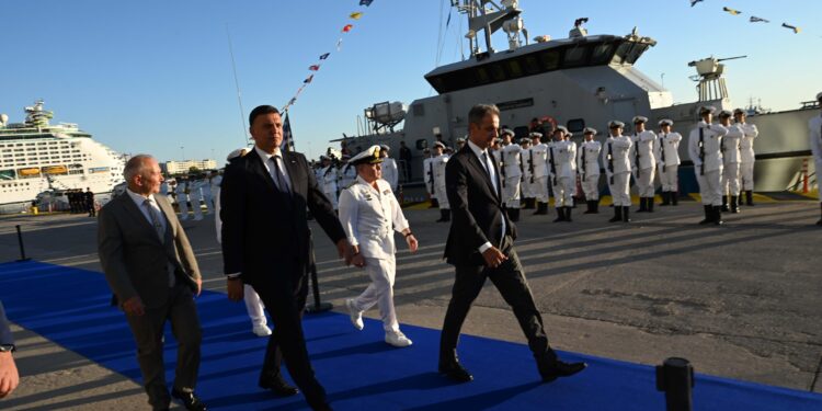 Τελετή παραλαβής και ένταξης πέντε νέων ταχύπλοων περιπολικών σκαφών στο Λιμενικό Σώμα –Ελληνική Ακτοφυλακή