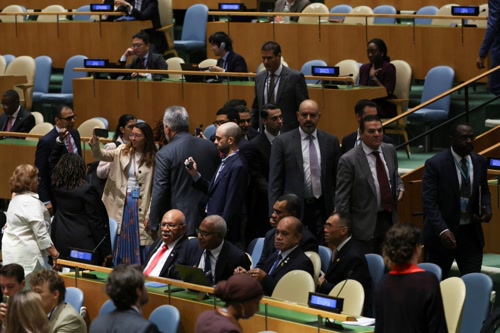 Γενική Συνέλευση ΟΗΕ: Άδειασαν οι θέσεις πριν ανέβει στο βήμα ο Νετανιάχου