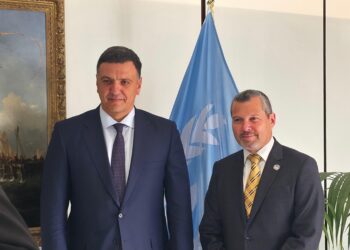 Β. Κικίλιας στη συνάντηση με τον ΓΓ του ΙΜΟ: «Στηρίζουμε το πλαίσιο του ΙΜΟ για την ενεργειακή μετάβαση της ναυτιλίας, αλλά απαιτούνται βελτιώσεις για τη ρεαλιστική εφαρμογή του»