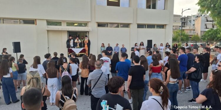 Αγιασμός για την έναρξη της νέας χρονιάς στο Κοινωνικό Φροντιστήριο και στα Συσσίτια Απόρων στο Αγρίνιο