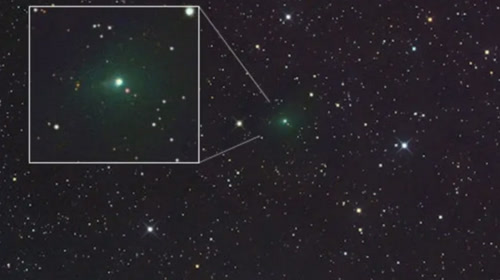 Μυστήριο στο διάστημα – Αντικείμενο αλλάζει χρώμα καθώς κατευθύνεται προς το ηλιακό σύστημα