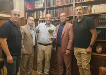 Συνάντηση της Ένωσης Αστυνομικών Αστυνομίας Δυτικής Ελλάδας με τον Υφυπουργό Πολιτισμού Ιάσωνα Φωτήλα