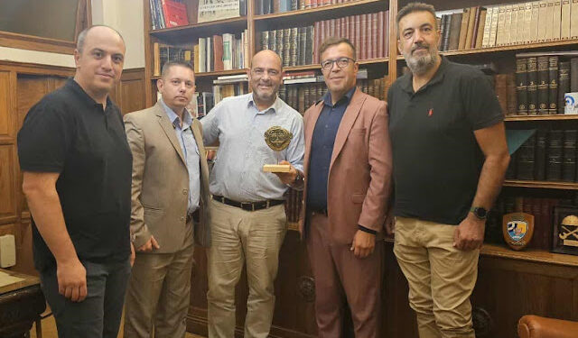 Συνάντηση της Ένωσης Αστυνομικών Αστυνομίας Δυτικής Ελλάδας με τον Υφυπουργό Πολιτισμού Ιάσωνα Φωτήλα