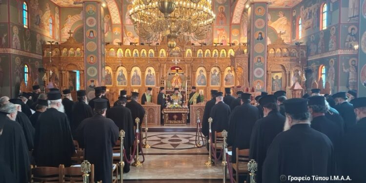 Πρώτη Ιερατική Σύναξη στην Ι. Μ. Αιτωλοακαρνανίας