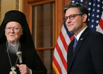 Συνάντηση Πατριάρχη Βαρθολομαίου με τον πρόεδρο της Βουλής των ΗΠΑ – Δεξίωση με Γκιλφόιλ και Κικίλια