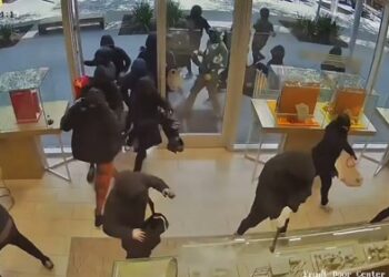 Κινηματογραφική ληστεία στην Καλιφόρνια: 25 άτομα εισέβαλαν σε κοσμηματοπωλείο με όπλα και λοστούς