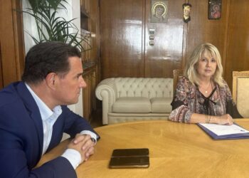 Συνάντηση της Αντιπεριφερειάρχη Δημόσιας Υγείας, Άννας Μαστοράκου με τον Υπουργό Υγείας, Άδωνι Γεωργιάδη