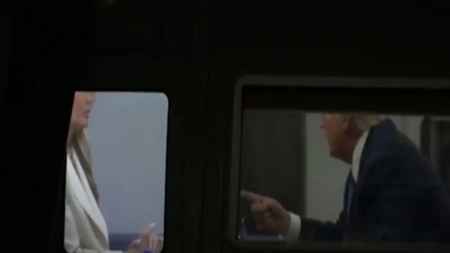 Τραμπ μαλώνει τη Μελάνια μέσα στο Marine One – Βίντεο από την τεταμένη στιγμή