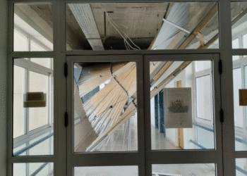 Έπεσε τμήμα της οροφής στο Παιδαγωγικό Τμήμα Ιωαννίνων