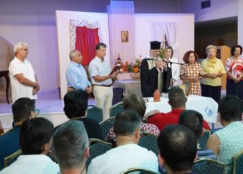 Αγιασμός στα εργαστήρια «Παναγία Ελεούσα» σε Αγρίνιο & Μεσολόγγι