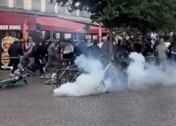 Χάος για 1.000 γεύματα τηγανητού κοτόπουλου – Συγκρούσεις στο Παρίσι