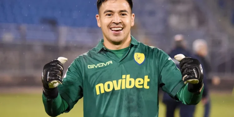 O Λούκας Τσάβες του Παναιτωλικού υποψήφιος τερματοφύλακας για το βραβείο του κορυφαίου τερματοφύλακα της σεζόν 2024–25 από τον ΠΣΑΠΠ