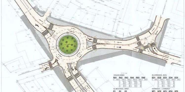 Έναρξη εργασιών για το έργο «Ανάπλαση Βορειοανατολικής Εισόδου Πόλης Αγρινίου»