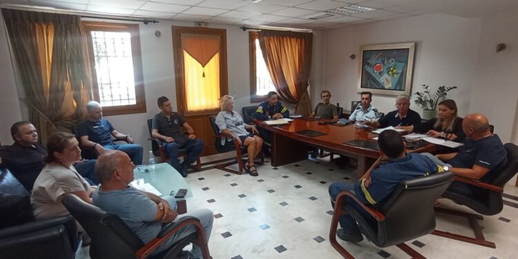 Συνεδρίασε το Τοπικό Επιχειρησιακό Συντονιστικό Όργανο Πολιτικής Προστασίας του Δήμου Ναυπακτίας