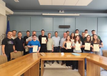 Συγχαρητήρια του Δημάρχου Αγρινίου στους μαθητές/τριες για τη διάκρισή τους στον Πανελλήνιο Διαγωνισμό Ανοιχτών Τεχνολογιών