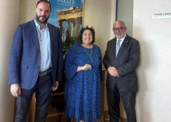  Συνάντηση συνεργασίας της Περιφέρειας Δυτικής Ελλάδας με την Πρόεδρο του ΕΟΤ Αγγελική Βαρελά