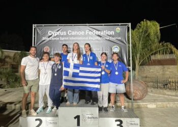 Ναυτικός Όμιλος Μεσολογγίου: Τρία μετάλλια για την Δάφνη Γρηγοράκη στην Κύπρο